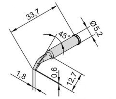 ERSA 102SDLF18 İ-Con Serisi Havya Ucu