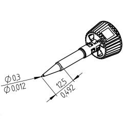 Ersa 0142PDLF03L i-Con MK2 Serisi Havya Ucu