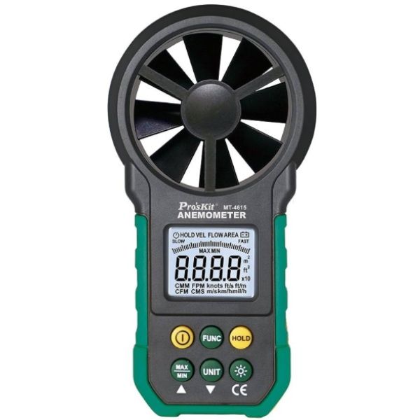 Proskit MT-4615 Profesyonel Rüzgar Hız Ölçer