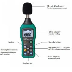 Proskit MT-4618 Ses Seviyesi Ölçer