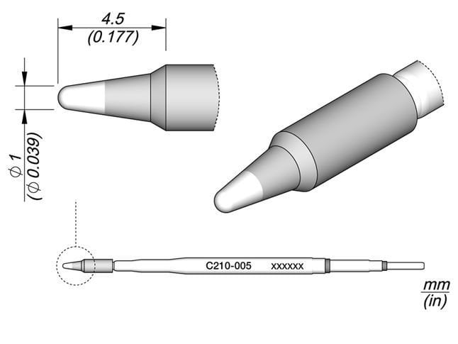 JBC C210-005 Havya Ucu