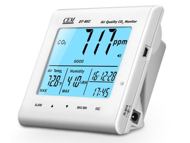 CEM DT-802 Hava Kalitesi Ölçüm Cihazı, Karbondioksit Ölçer