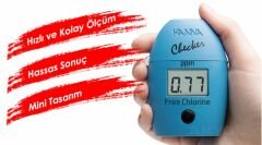 Hanna HI 701ST Free Chlorine Serbest Klor Ölçer + Kalibrasyon Seti