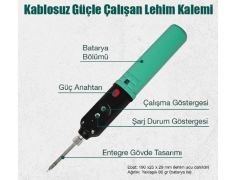 Proskit SI-B166 2200Mah Şarjlı Kalem Havya