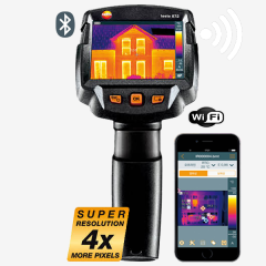 Testo 872 Termal Kamera Sıcaklık ve Su Kaçağı Tespit Cihazı