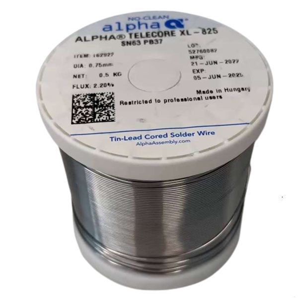 Alpha Telecore XL-825 Sn63 Pb37 1mm Lehim Teli