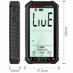 Toolfix TF-LCD 1000 Dijital Multimetre Ölçü Aleti