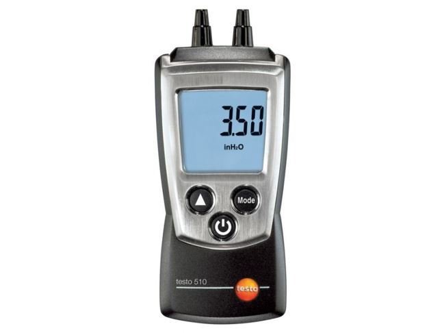 Testo 510 Manometre Fark Basınç Ölçer