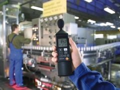 Testo 815 Gürültü Seviyesi Ölçüm Cihazı Desibelmetre