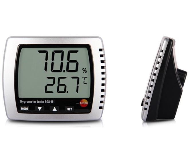 Testo 608-H1 Hassas Nem/Sıcaklık/Çiğlenme Noktası Ölçüm Cihazı