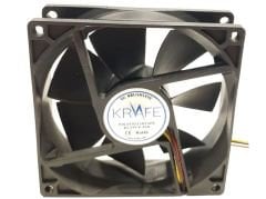 Krafe 92x92x25 24V DC 3 Kablolu Fan