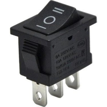 3Pin Mini On-Off-On Rocker Switch Anahtar