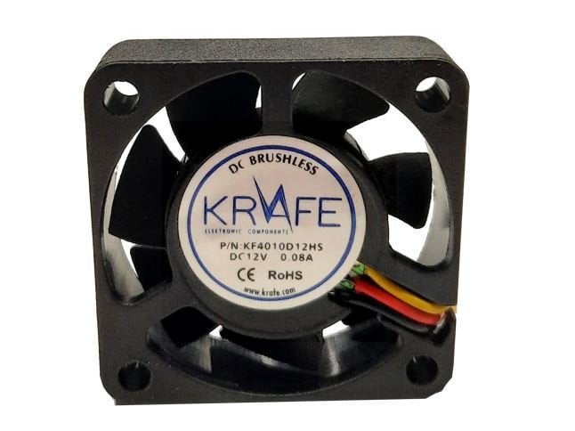 Krafe 40x40x10 12VDC 3 Kablolu Fan