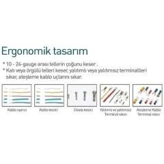 Prolink PH-016 Kablo Soyuma ve Sıkma Pensesi