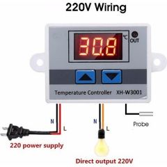 XH-W3001 Röle Çıkışlı Sıcaklık Kontrol Cihazı
