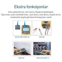 Proskit MT-1620 5'in1 Çok Fonksiyonlu Dijital Multimetre