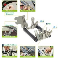 Proskit HW-322M Çok Amaçlı Bisiklet Tamir Takım Seti