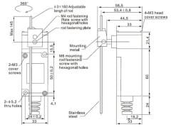 CNTD CHL-5050 Metal Limit Switch