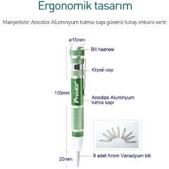 Proskit Sd-9814 9 Parça Tornavida Seti
