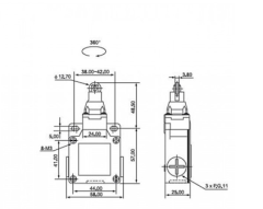 CNTD CSA-003 Metal Limit Switch