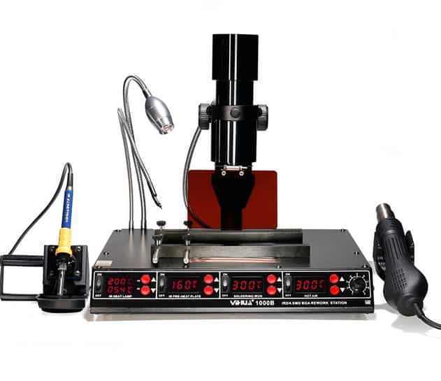 Yihua 1000B Infrared Sıcak Hava Rework BGA Onarım İstasyonu