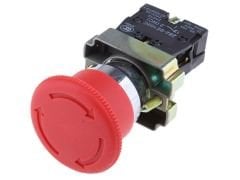 Xb2-Bs542 Metal Kalıcı Çevirmeli Acil Stop Butonu