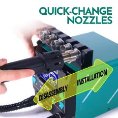 Prolink P-92D-III 2'si 1 arada hassas lehimleme istasyonu