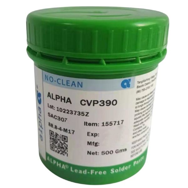 Alpha CVP390 SACX307 Kurşunsuz Krem Lehim 500gr