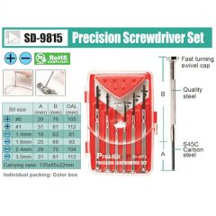Proskit SD-9815 Hassas Tornavida Seti