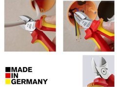 Knipex 70 06 180 Vde Elektrikçi Yan Keski