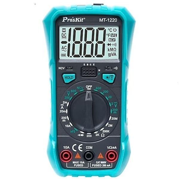 Proskit MT-1220 Dijital Multimetre Ölçü Aleti