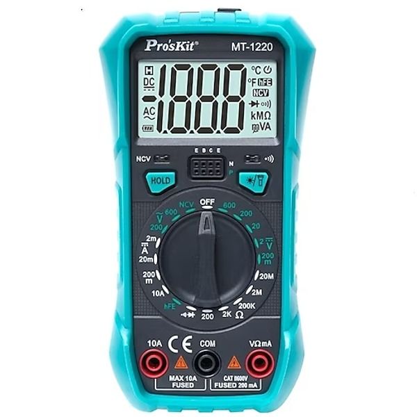 Proskit MT-1220 Dijital Multimetre Ölçü Aleti