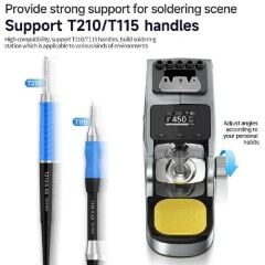 AiXun T380 80W Mini Taşınabilir Şarjlı Havya İstasyonu