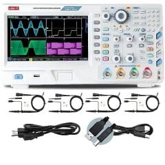 Unit UPO1104 100Mhz 4 Kanal Dijital Fosfor Osiloskop