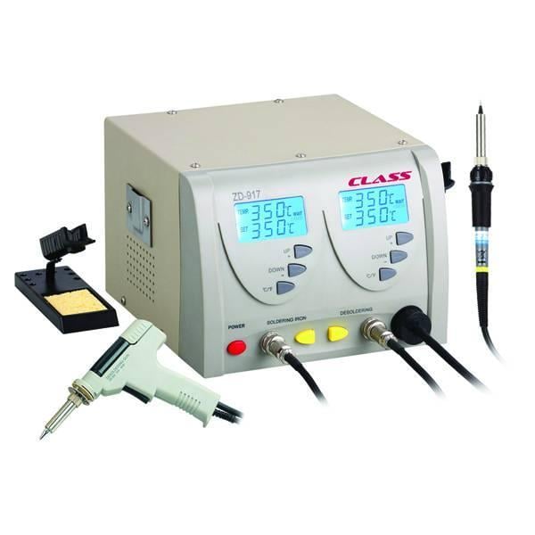 Class ZD 917 Isı Ayarlı Vakumlu Havya İstasyonu