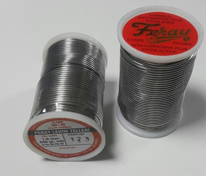 Feray 1.6mm 500gr 60/40 Lehim Teli