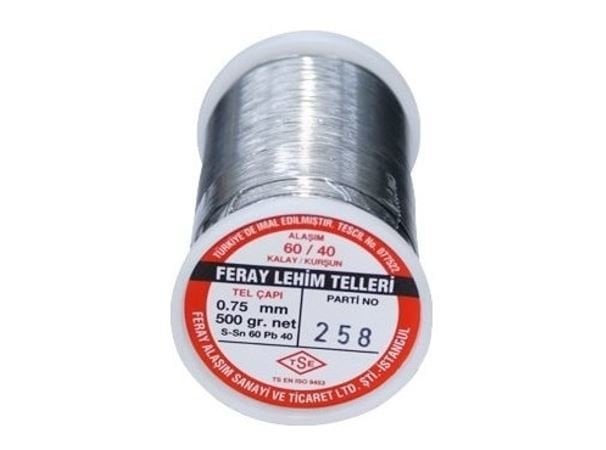 Feray 0.75mm 500gr 60/40 Lehim Teli