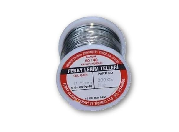 Feray 0.75mm 200gr 60/40 Lehim Teli