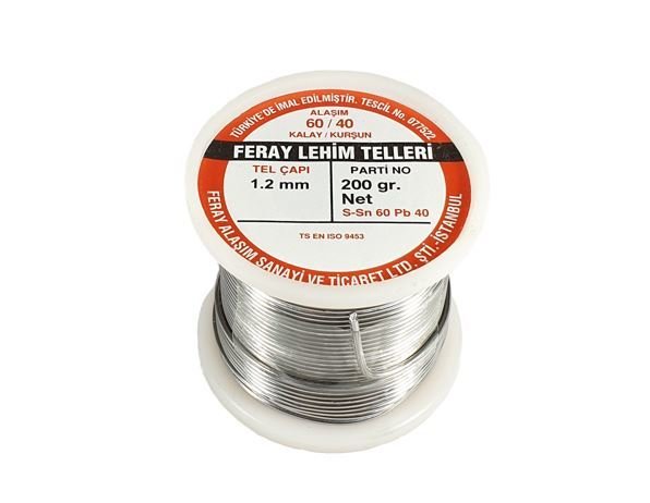 Feray 1.2mm 200gr 60/40 Lehim Teli