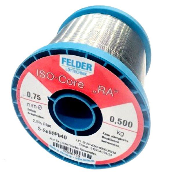 Felder 60/40 0,75mm Lehim Teli 500gr