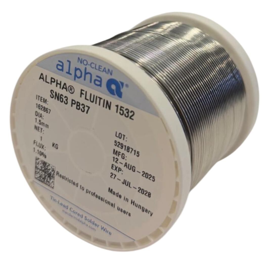 Alpha Fluitin 63/37 1,5mm Lehim Teli 1Kg