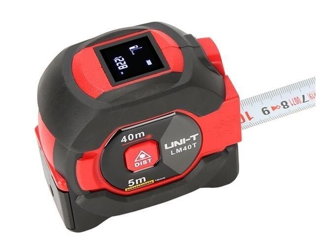 Unit LM40T Lazer Mesafe Ölçer Şerit Metre