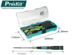 Proskit-SD-9326M APPLE Için 40 Parca Cihaz Sökme Takma Kiti