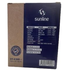 Sunline DT-830D Dijital Multimetre Ölçü Aleti