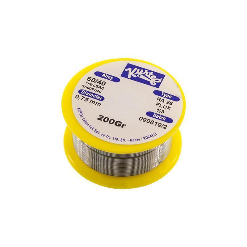 Kurtel 60/40 200gr 0.75mm Lehim Teli