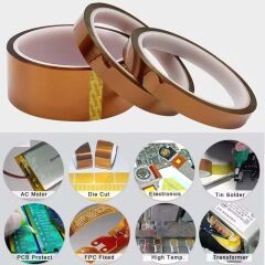 25 mm Polyimid Kapton Yanmaz Bant