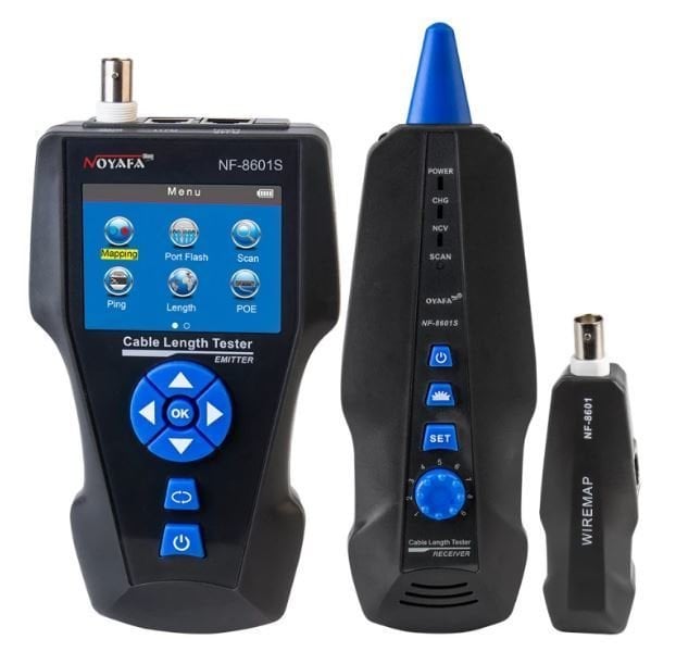 NF-8601S Çok Fonksiyonlu Network Kablo Test Cihazı