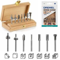 Dremel 660 7 Parça Çok Amaçlı Freze Ucu Seti