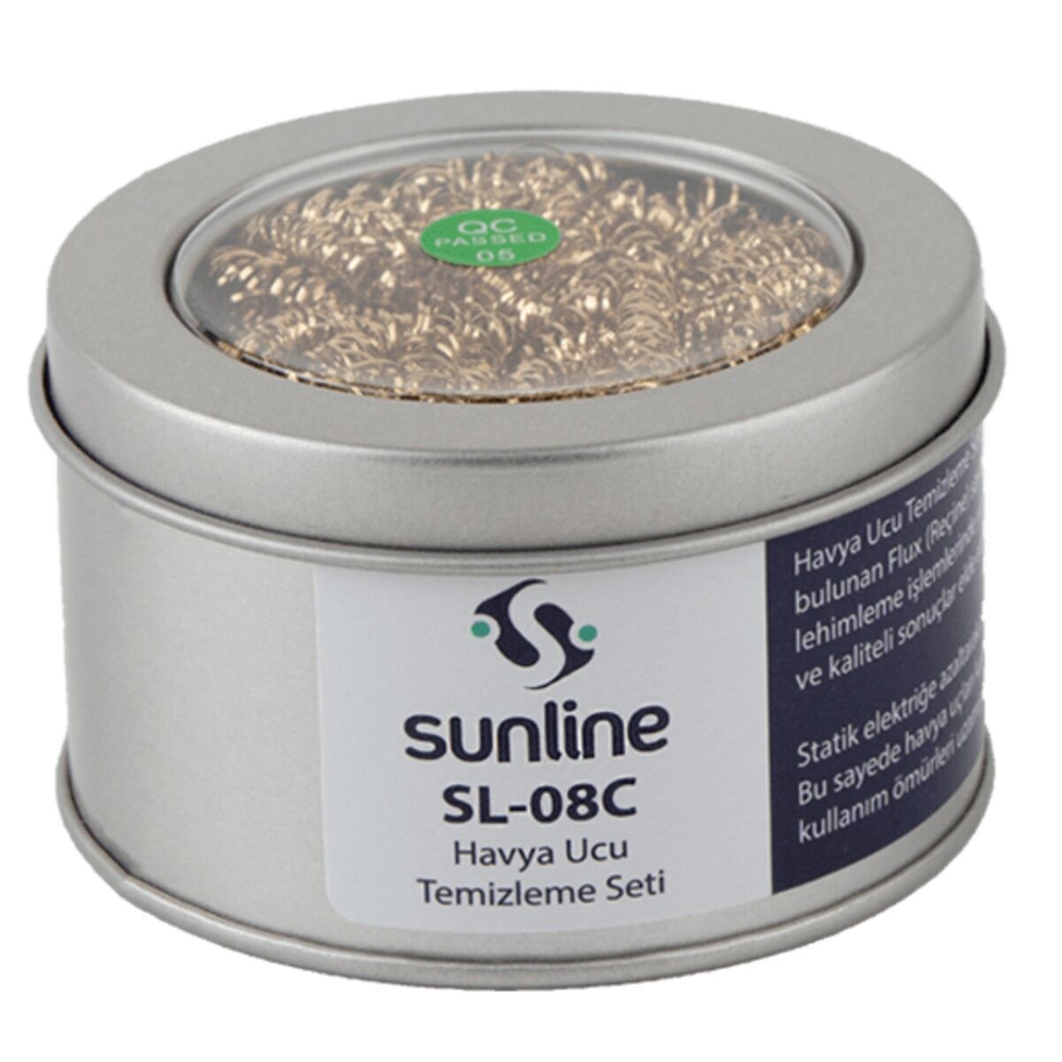 Sunline 08C Havya Ucu Temizleme Seti Reçineli