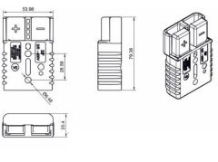 SB175 Anderson Power Akü Soketi